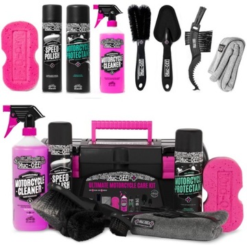 Muc-Off 285 Zestaw do czyszczenia motocykla 10w1