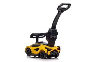 Lamborghini QLS-996T Ride-on с толкателем желтый