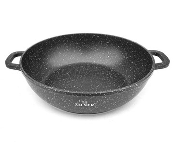 НАБОР ИЗ 2-Х КОТРОВ ВОК С МРАМОРНЫМ ПОКРЫТИЕМ 28/32 СМ ZILNER ZL-8610