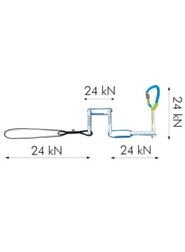 Ремешок-цепочка Climbing Technology Sport Chain 100 см