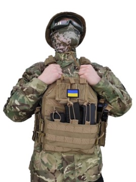 Тактический жилет типа «Plate Carrier» для баллистических вкладышей системы Molle 1