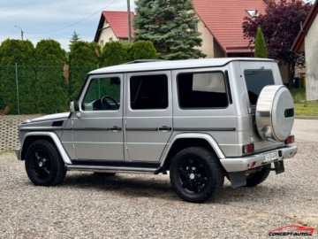 Mercedes Klasa G W463 Off-roader długi 4.0 CDI 250KM 2004 Mercedes-Benz Klasa G 4.0 V8 CDI Skora Navi Automat 4x4 4.0 Diesel 250KM, zdjęcie 16