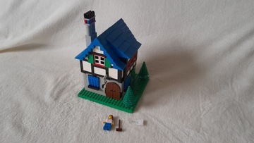 Кузнец из бетона Lego, уникальный замок Moc, похожий на 3739