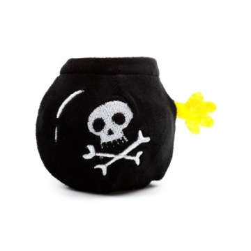 Плюшева іграшка для стискання - Jolly Rogers Піратський - Снаряд гарматне ядро