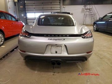 Porsche Cayman 718 2021 Porsche Cayman 2021r, 2,5L, od ubezpieczalni 2.5 Benzyna 287KM, zdjęcie 5