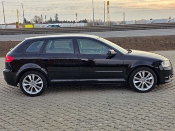 Audi A3 8P Hatchback 3d 1.4 TFSI 125KM 2011 Audi A3 Sportback 1.4 125PS Automat Nowy Rozrzad Czarna Gwarancja 1.4, zdjęcie 6