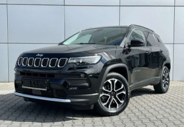 Jeep Compass II SUV Plug-In Facelifting 1.3 GSE T4 190KM 2022 Jeep Compass Plug-In 4x4 Skora Kamera Led Parktronic FV23 1.3