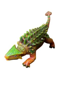 MEGA DUŻY GUMOWY DINOZAUR figurka Ankylozaur
