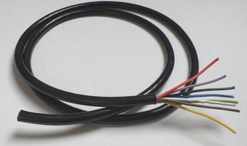 ЭЛЕКТРИЧЕСКИЙ ПРОВОД КАБЕЛЬ 8-жильный YLY-S 7х1+1,5мм