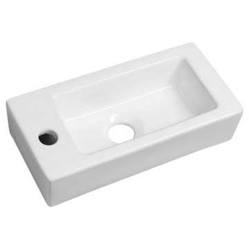 Sapho ZOE umywalka ceramiczna 37x9x18 lewa AR496