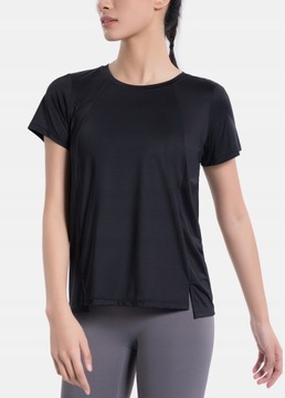 Спортивная футболка для йоги с короткими рукавами