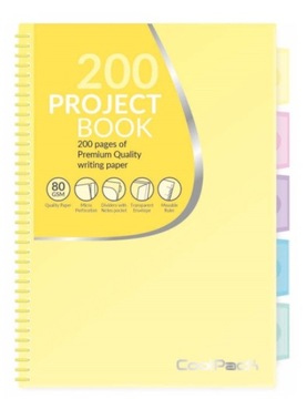 KOŁONOTATNIK Project Book B5 200str COOLPACK 81360