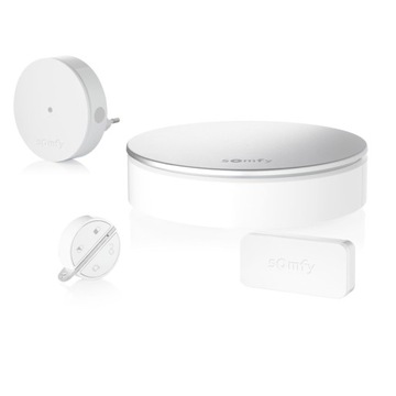 Somfy alarm bezprzewodowy czujnik wibracji syrena