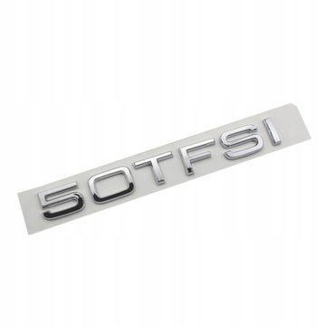 Emblemat Audi Znaczek 50 TFSI Na pień