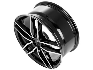 4× DISK HLINÍK DIESEL TR DARK BLACK POLISHED 8.0" X 18" 5X112 ET 30