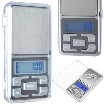 MAŁA PRECYZYJNA WAGA 0,1g/500g BARDZO DOKŁADNA