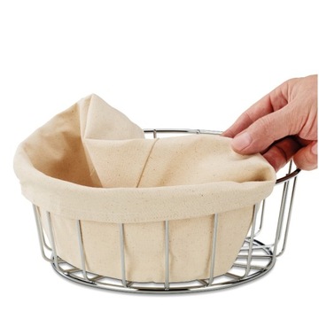 Хлебная корзина, хлеб для подъема, булочки, фрукты