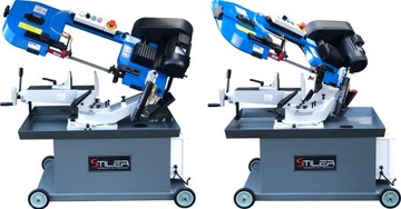 МОЩНАЯ ЛЕНТОЧНАЯ ПИЛА STILER BS-712R СТАНОК ДЛЯ РЕЗКИ МЕТАЛЛА 230В 2 СВОБОДНЫЕ ЛЕНТЫ