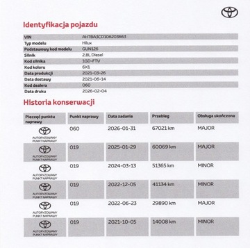 Toyota Hilux VIII Podwójna kabina Facelifting 2.8 D-4D 204KM 2021 TOYOTA HILUX 2.8 D-4D Double Cab SR5+ 4x4, zdjęcie 29