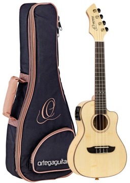 Ukulele koncertowe Ortega elektro ukulele pokrowiec