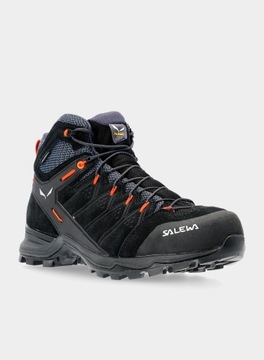 Трекинговые туфли Salewa Alp Mate Mid WP - черный/ф. оранжевый Великобритания 11 (46)