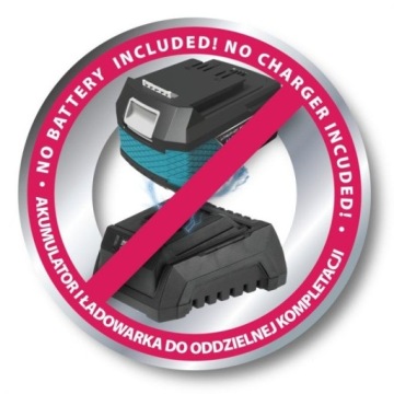 Аккумуляторная угловая шлифовальная машина DEDRA DED7050 SAS+