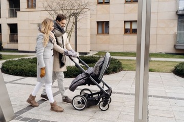 Zaffiro Śpiworek iGrow 2.0 do wózka fotelika regulowany ocieplany plusz