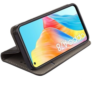 Флип-кейс для OPPO A78 4G I SMART MAGNET CASE + СТЕКЛО