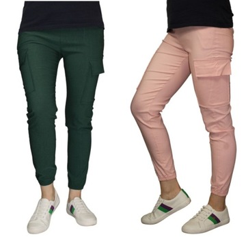 BOJÓWKI DAMSKIE LYCRA SPODNIE W KILKU KOLORACH DO WYBORU ROZMIAR 4XL/5XL