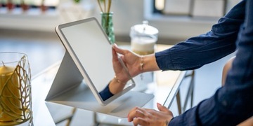 Зеркало для макияжа Humanas HS-ML02 белое_OUTLET