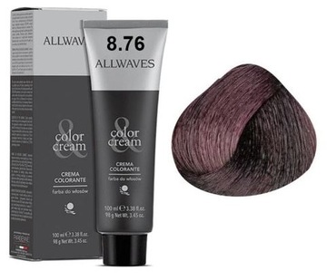 Allwaves Farba do włosów 100ml 8.76