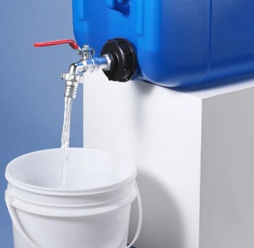 Шаровой кран 3/4 дюйма с дросселем, впускным клапаном, садовый кран для воды из бочки.