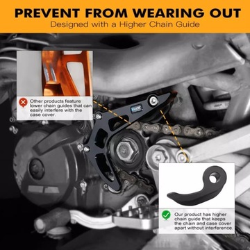 Крышка выходной звездочки KTM 690 Husqvarna 701 Gas 700