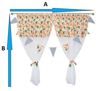 Детская штора для ребенка, МНОГО УЗОРОВ, гирлянда.