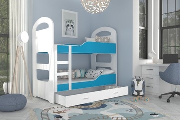 Кровать двухъярусная 190х80 матрас DOMINIK