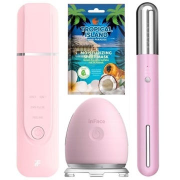 inFace PEELING KAWITACYJNY + EYE + ION + MASECZKA