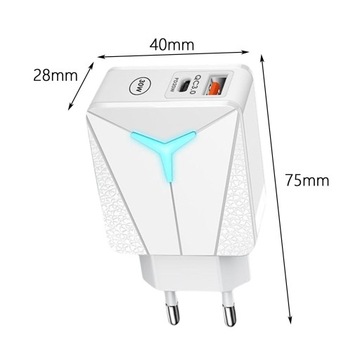 Портативный PD-конвертер с разъемом для зарядного устройства для телефона 20 Вт.0
