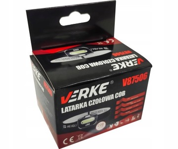 Verke v87506 Cob Fedlamp