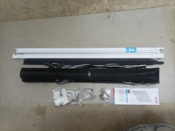 F36 Tesa Insect Stop FALT Регулируемая оконная москитная сетка 80-140 см