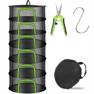 СЕТОЧНАЯ СУШИЛКА ДЛЯ СУШКИ ТРАВ, 6 ПОЛОК