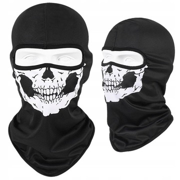 Kominiarka Motocyklowa Balaclava Pod Kask Czaszki