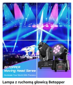 Сценическое освещение Betopper 7 x 8 Вт RGBW 4-в-1 LED + ДИСТАНЦИОННЫЙ