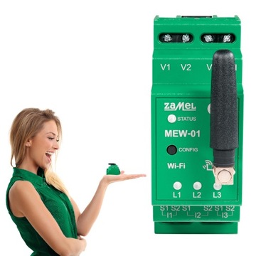MONITOR ENERGII ELEKTRYCZNEJ WI-FI SUPLA MEW-01 inteligentny dom smart home