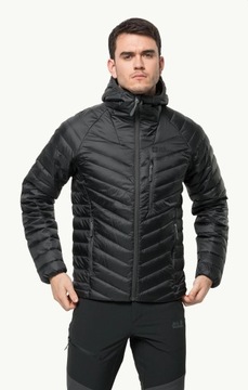 MĘSKA KURTKA PUCHOWA JACK WOLFSKIN ZIMOWA PERTEX KACZY PUCH 700 M