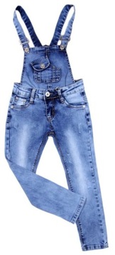 dziewczęce OGRODNICZKI jeans 5232 ZULA 98/104