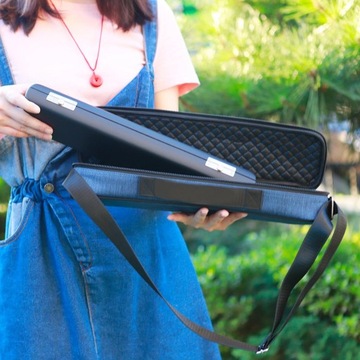 Легкий футляр для флейты с 17 отверстиями, мягкая сумка для флейты с плечевым ремнем для переноски