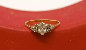 ЗОЛОТОЕ КОЛЬЦО РАЗМЕР 13 ПР. 333