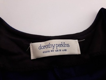 DOROTHY PERKINS welurowa SUKIENKA vintage _ 40 L