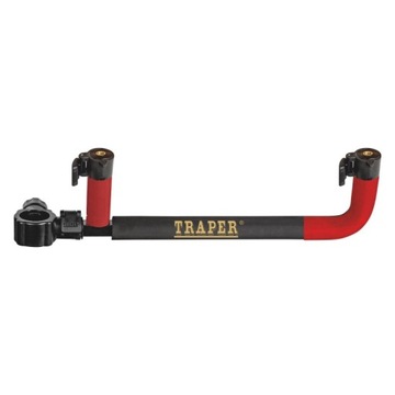 Uchwyt Fajka Podwójna Traper Triple GST Click Red 40cm Do Siedzisk Foteli