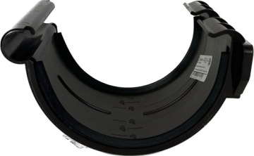 Galeco PVC 150 Łącznik rynny brąz ciemny